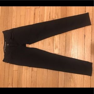Black American eagle skinny super stretch jeans